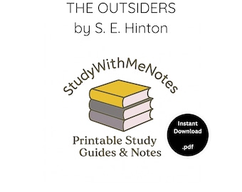 The Outsiders Study Guide | Book Club Notes (PDF Download)