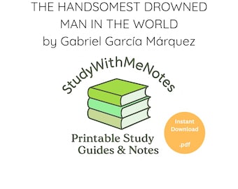 The Handsomest Drowned Man in the World Study Guide | Short Story Analysis (PDF Download)