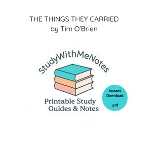 Guía de estudio / Apuntes para el club de lectura de "Las cosas que llevaban consigo" (Descarga en PDF)