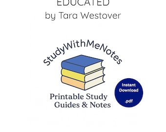 Educated Study Guide | Book Club Notes (PDF Download)