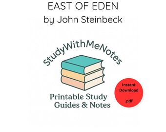 East of Eden Study Guide | Book Club Notes (PDF Download)