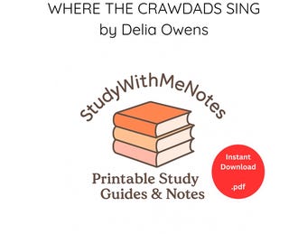 Where the Crawdads Sing Study Guide | Book Club Notes (PDF Download)