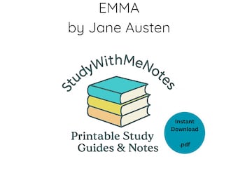 Emma Study Guide | Book Club Notes (PDF Download)