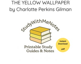 The Yellow Wallpaper Study Guide | Short Story Analysis (PDF Download)