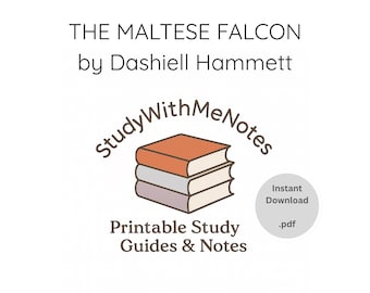 The Maltese Falcon Study Guide | Analysis, Themes, Character Charts (PDF Download)