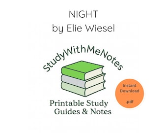 Night Study Guide | Book Club Notes (PDF Download)