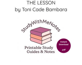 The Lesson Study Guide | Short Story Analysis (PDF Download)