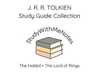 Tolkien Study Guide Collection (4 PDFs) | Book Club Notes | The Hobbit and The Lord of the Rings