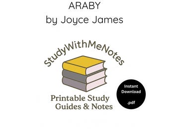 Araby Study Guide | Short Story Analysis (PDF Download)