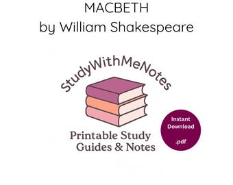 Macbeth Study Guide | Book Club Notes (PDF Download)