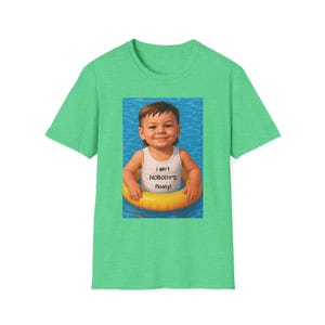 Theo Von Quote Unisex T-Shirt, Comedian Funny Tee, I Ain&#39;t Nobody&#39;s Floaty Shirt, Softstyle Tee, Men Women Gift,Baby Theo