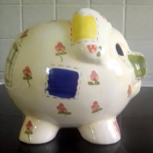 Vintage Piggy Bank Money Box