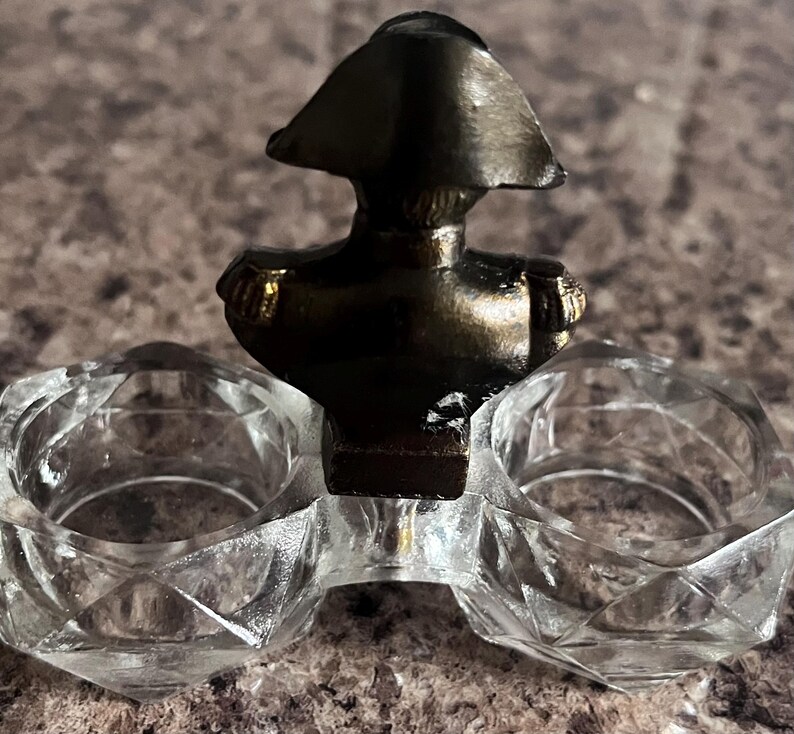 Admiral Lord Nelson Bronze Bust Glass Pots Desk Object - Etsy