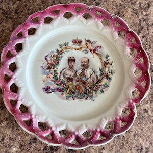 Royal Coronation 1902 Commemorative Plate