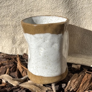 Handmade Pottery Mug | Organic shape