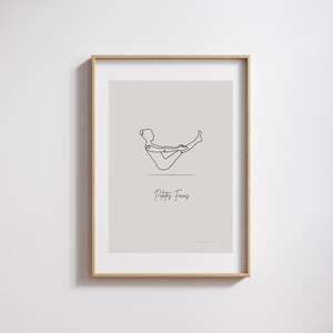 Pilates Focus Poster | Pilates Kunstdruck | Pilates Studio Dekor | Pilates-Wand-Dekor | Wandkunst | Pilates-Übungen