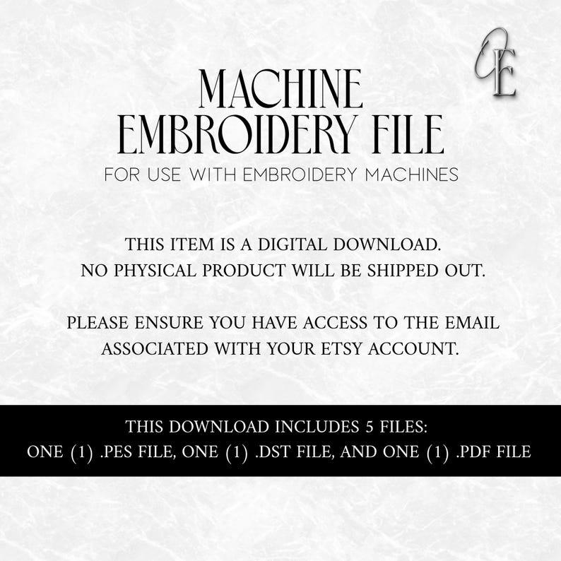 That Girl Embroidery File DST PES File Digital Download - Etsy