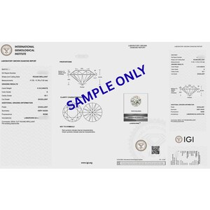 Oval Cut Lab Diamond Engagement Ring, 14k White Gold Bridal Set, IGI Certified image 8