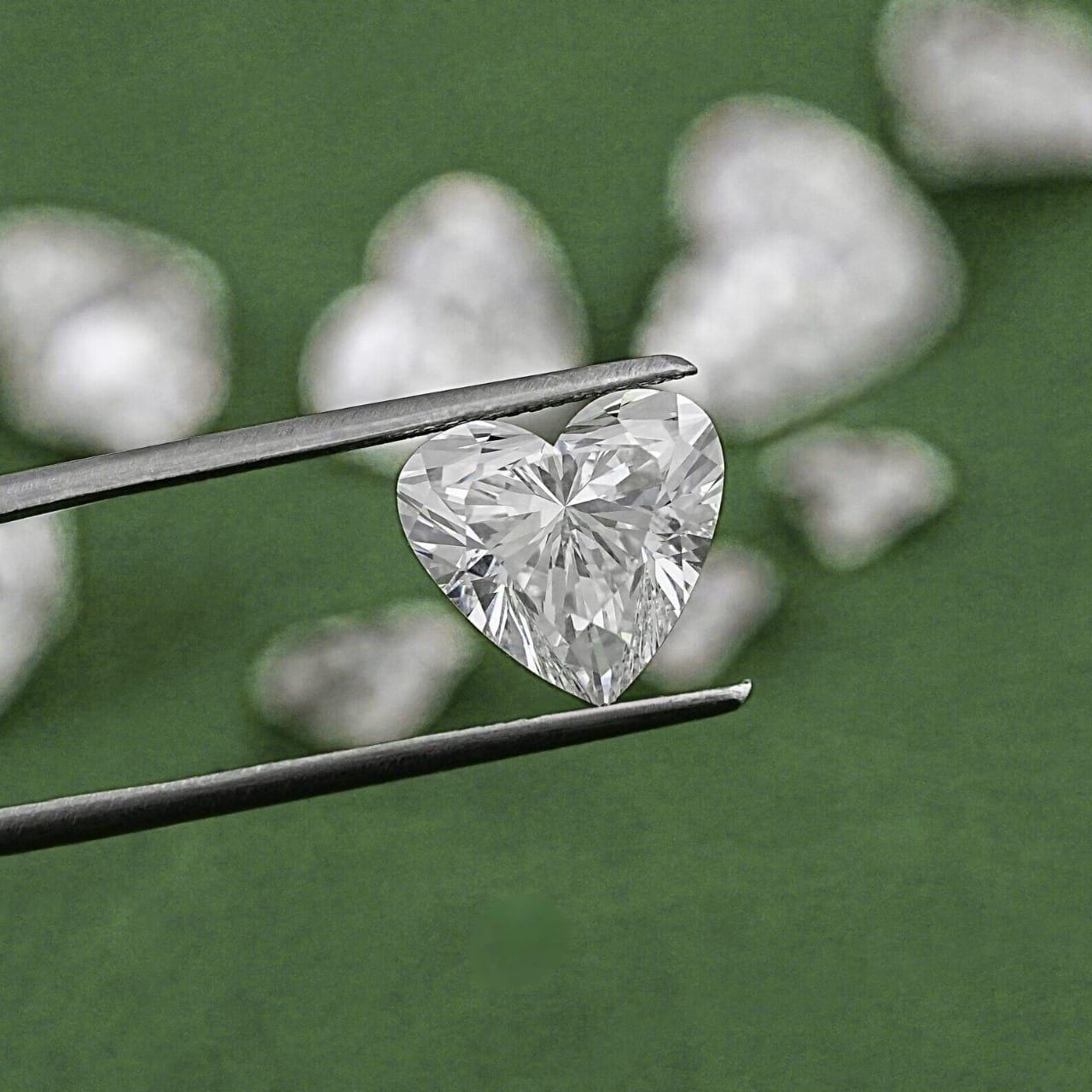 3.00ct F-VS1 ハートカットラボグロウンダイヤモンド