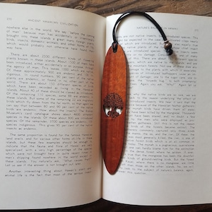 Big Island Koa laser engraved bookmarks