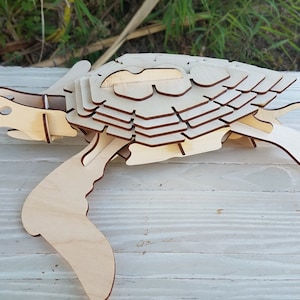 3D honu puzzle