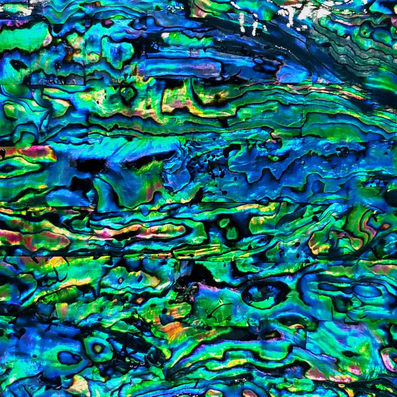 Laser-ready Abalone Inlay Sheet, Natural Paua - Etsy