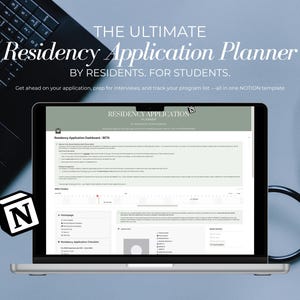 The Ultimate Residency Application Planner
