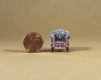 Windsor Style Chair - Quarter Inch Scale Dollhouse Furniture