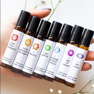 Set 7 Chakras – Essential Oils Kit rRollOn