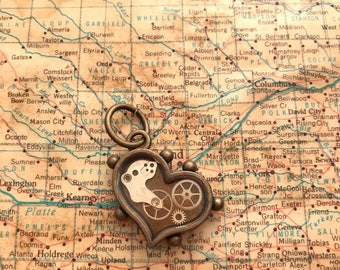 Mechanical Heart Pendant
