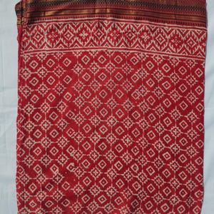Mud Print 100% Indian Hand Block Print Beach Sarongs Silk Border (Zari) Bagru Scarfs Soft Voile Fabric Summer Pareo Gift For Her