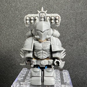 Custom armor concept set Bat Man space soldier | solo leveling minifigure | building blocks compatible