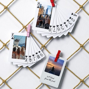 Wedding Guest Book,Custom Playing Cards,Personalized Guest Book Deck,Custom Printed Cards,Birthday Cards,Blank Playing Cards for Signatures