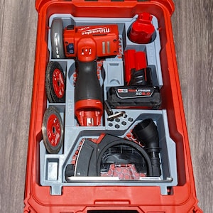 Milwaukee M12 FUEL 2522-20 Cut off Tool PACKOUT Organizer Inserts