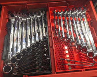 Magnetic Wrench Spanner Organizer Inserts for PACKOUT Drawer Toolbox