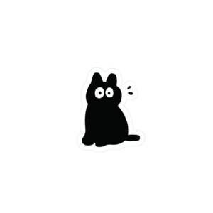 Cute Cat Kiss-Cut Stickers | Fun Pet Decor, Laptop Decoration, Gift for Cat Lovers, Planner Accessories, DIY Projects