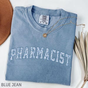 Comfort Colors® Pharmacist Shirt, Toile Floral Pharmacist Shirt, Gift For Pharmacist, Pharmacy College Shirt, Pharmacy Shirt,Graduation Gift