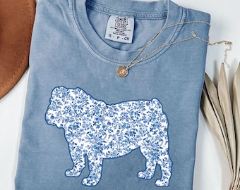 Comfort Colors® Toile Englische Bulldoggen-Hemd, lustige englische Bulldoggen-Geschenke, Geschenk für Stier-Hundeliebhaber-Hemden, Hundemutter-T-Shirt