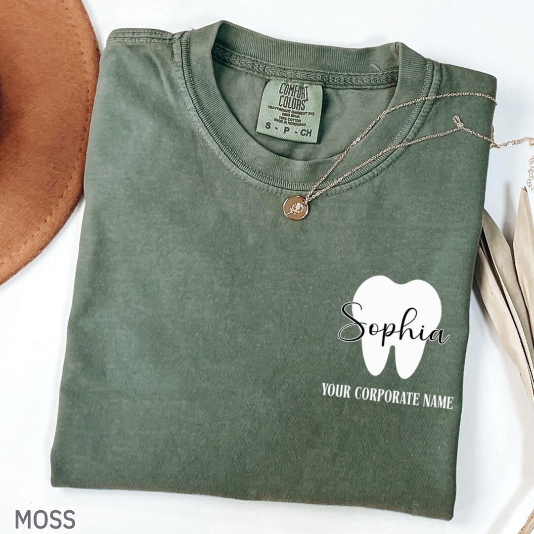 Custom Dental Office Shirt, Dental Assistant Tshirt, Personalized ...