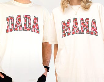 Berry First Birthday Matching Family Shirt, Comfort Colors Strawberry Mama Dada Tee, Strawberry 1st Birthday Shirt,Strawberry Mom Dad Tshirt