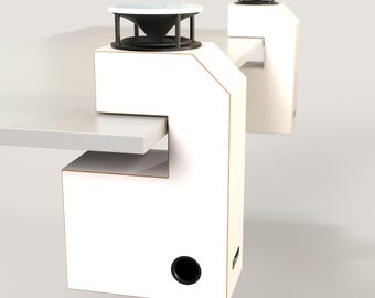 Duevel AttikA, HiFi high-end audio desktopluidsprekers - compacte luidsprekers - boekenplankluidsprekers - uniek