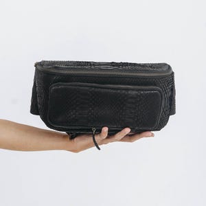PHANTOM PACK | Genuine Python Camera Bag