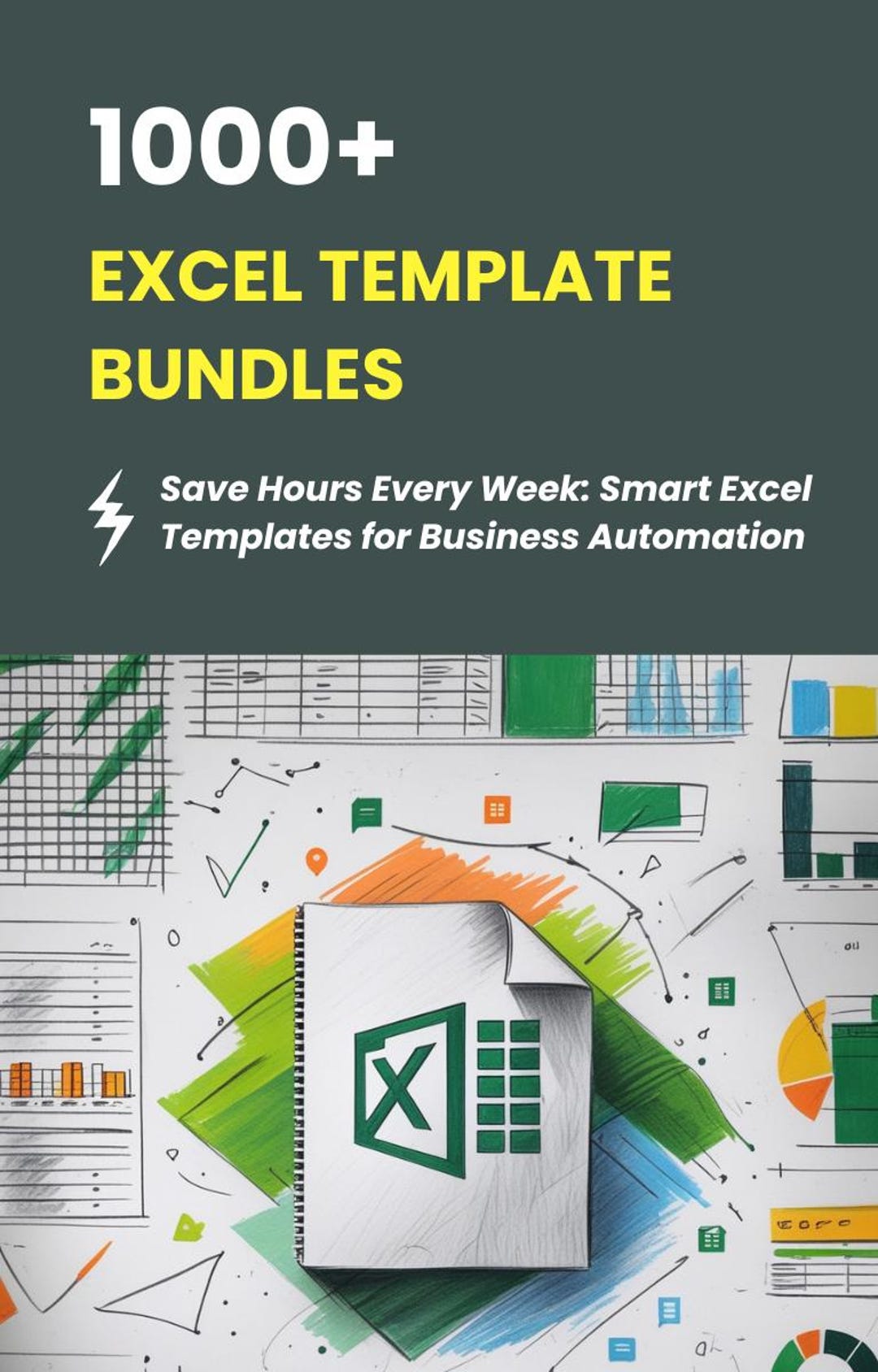 1000+ Excel Templates Bundle Digital Download Business, Budget