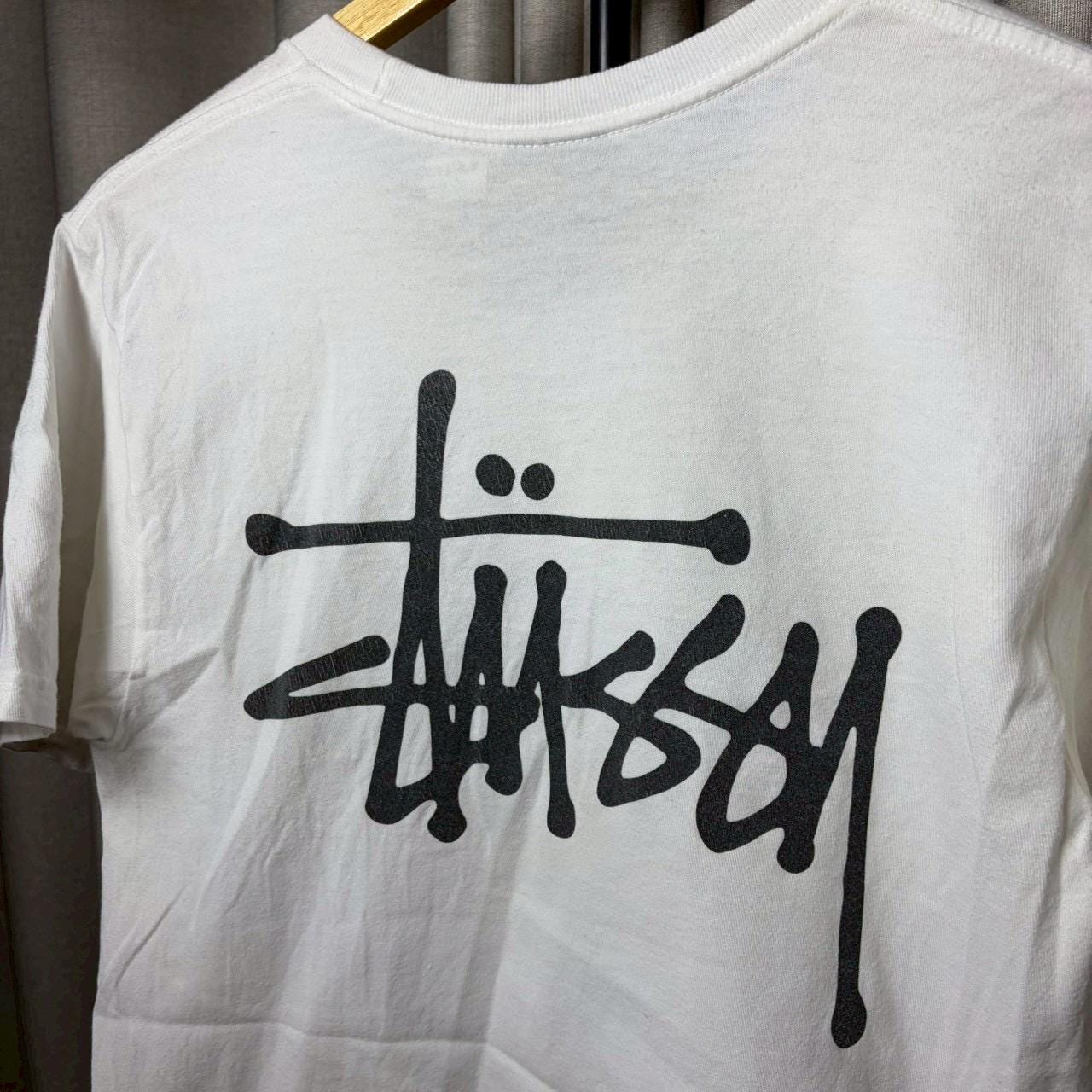 Vintage STUSSY Big Logo Shirt Size S Rl04 - Etsy
