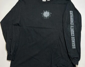 Vintage Orange County Choppers Long Sleeve T-shirt Size L RL01 - Etsy