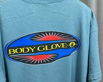 Vintage 90s Body Glove Surf Wear shirt size XL  RL02