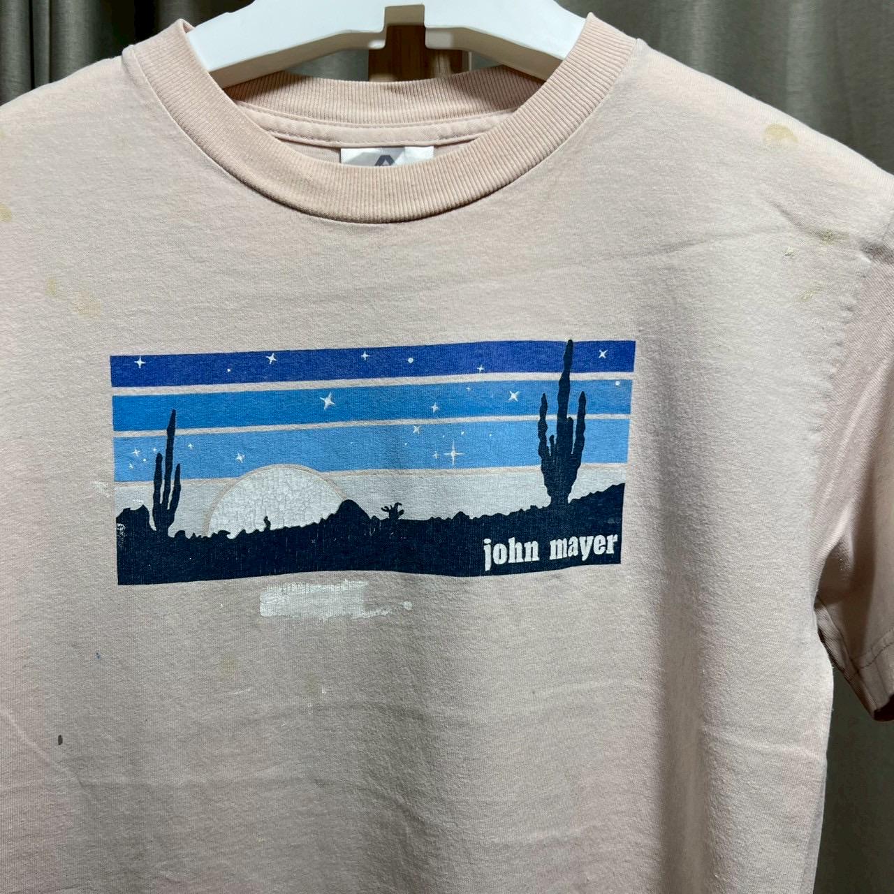 JOHN MAYER 2010 ツアーTシャツ 両面プリント Mサイズ Vintage 00s John Mayer Shirt Size XS RL03 - Etsy