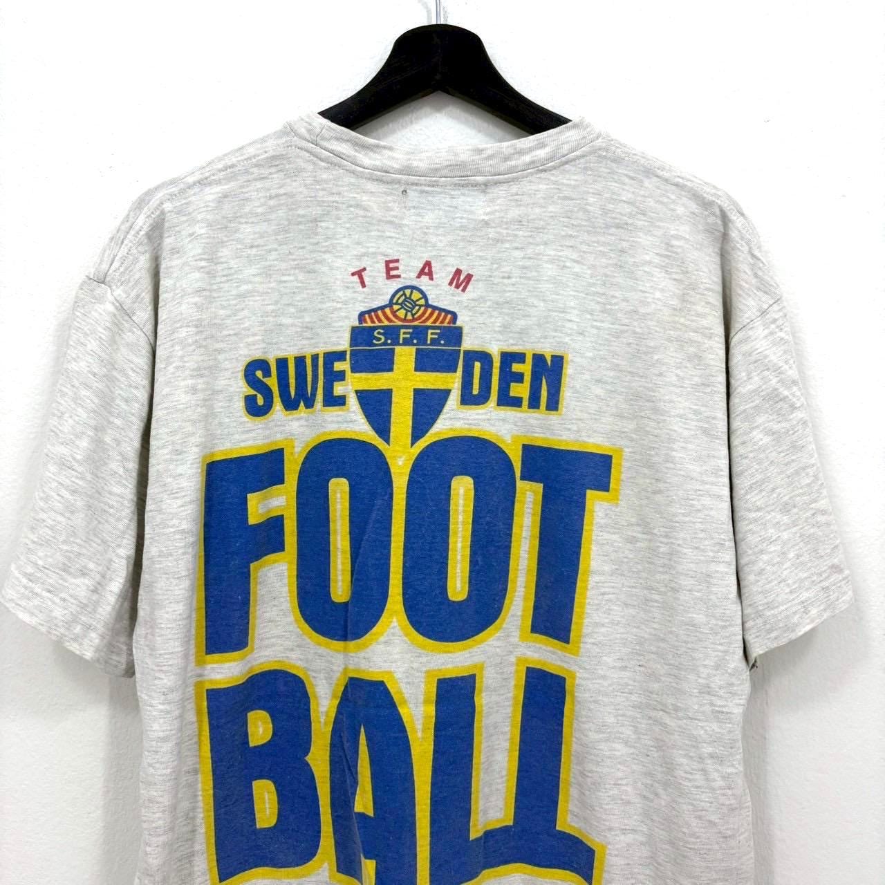 ヴィンテージシャツ 90s スウェーデン サッカー ユニフォーム シャツ Vintage 90s Sweden Team Soccer Football Shirt Size M Wts02 - Etsy