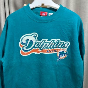Suéter vintage de los Miami Dolphins de la NFL, talla M, ts02