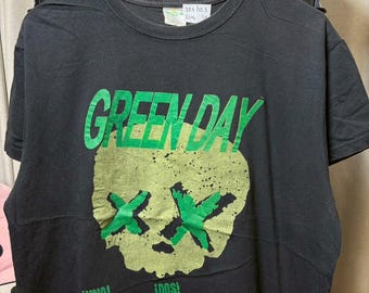 Vintage Green Day Soundwave shirt size M  RL06